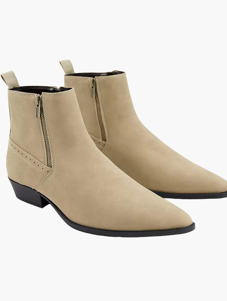 Cuban heel western chelsea boots sales